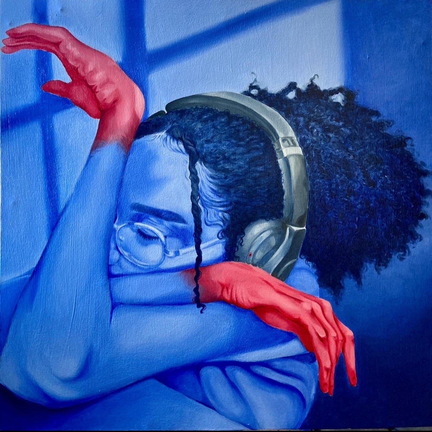 Blue Tinted Glasses