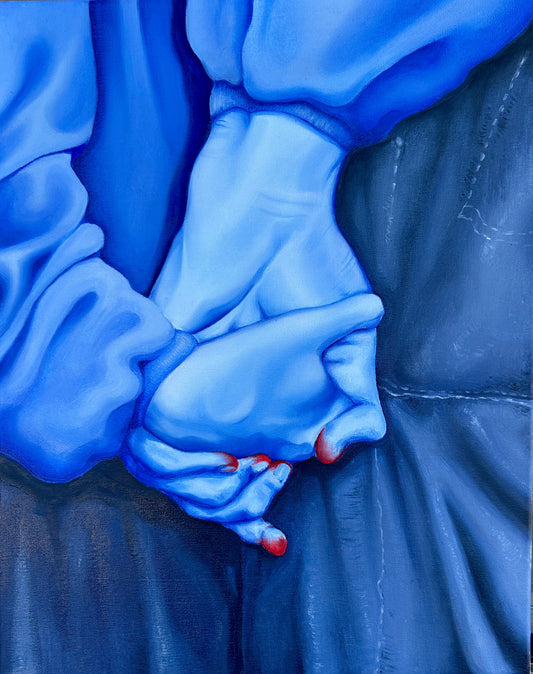 The Lovers in Blue (original)